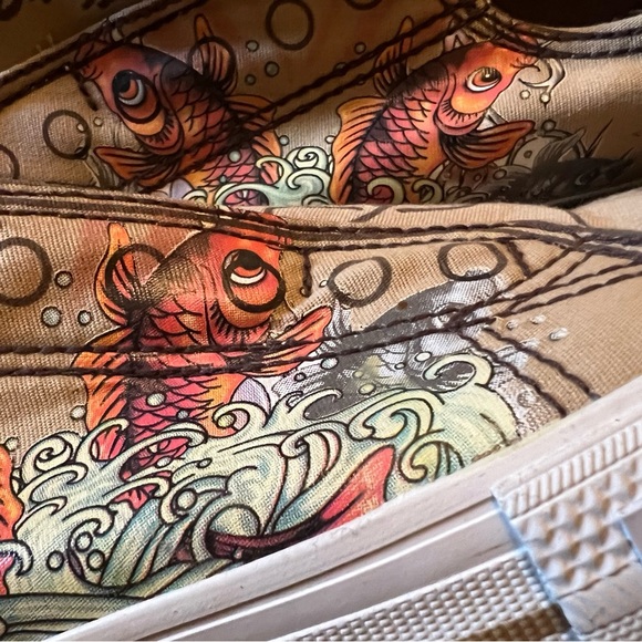 Ed Hardy Koi Fish Slip-On Sneakers – NWOB - Picture 8 of 8